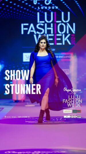 Neha Saxena Instagram - Neha Saxena stole the spotlight at Lulu Fashion Week 2024 Trivandrum, embodying the essence of travel chic with  American Tourister’s stunning collection. It was a Jet set with style and grace! ✨✈️

Pepe Jeans presents LuLu Fashion Week 2024, powered by Amukti and Peter England, in association with Louis Philippe, CROYDONuk and Sin Denim.
📍LuLu Mall Trivandrum
📆 15th - 19th May 

#TrivandrumTakesOver #LuluFashionWeek24 #lulumalltrivandrum #brandshow #showstoppers #fashiontrends