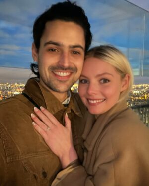 Nell Hudson Instagram - Oh sorry actually just one more from Paris - WE’RE GETTING MARRIED !!!!! 🎉🎉🎉