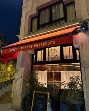 Nell Hudson Instagram - ❤️ Merci beaucoup de nous avoir accueillis ❤️ 
-
-
-
The gorgeous @hoteldesgrandsvoyageurs 
@jpublicrelations