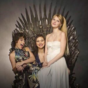 Nell Tiger Free Instagram - Sitting with two of the most beautiful women to ever exist