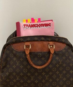 Nell Verlaque Instagram - week 1 and done #thanksgivingmovie