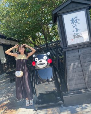Nene Shida Instagram - 熊本旅行記🐻

アプリ『au5Gチャンネル』で動画公開してます☺︎
スマホから誰でもご視聴いただけます！

いつもと違う空間や時間を過ごして、
大自然や温泉に癒されてきました💭
初めて行く熊本城も圧巻！
美味しいグルメも😋

旅行って楽しいですね✨
皆様もぜひ、旅行をしてみては🍀

#au5Gチャンネル
#HIS