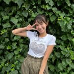 Nene Shida Instagram - 🤎 妹からの誕生日プレゼントで貰ったTシャツ😘 ハートが描かれているので両想い確定です。