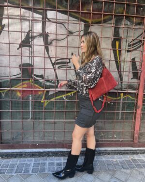 Nerea Camacho Instagram - Me encanta este look @azaleamodashop y el bolso de @ikunonaa