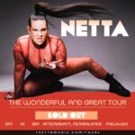 Netta Instagram - The WONDERFUL & GREAT TOUR is just around the corner and Amsterdam is SOLD OUT !! Link in bio to snag your tickets for the rest of these wonderful and great shows. 💕💕💕Can’t wait to see all of your gorgeous faces and sing our lungs out !!!