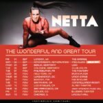 Netta Instagram - The WONDERFUL & GREAT TOUR is just around the corner and Amsterdam is SOLD OUT !! Link in bio to snag your tickets for the rest of these wonderful and great shows. 💕💕💕Can’t wait to see all of your gorgeous faces and sing our lungs out !!!