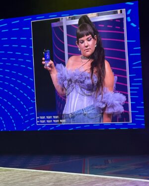 Netta Instagram - Especially in times like this when we can see hate crimes against the LGBTQ community on the rise, Organizations like Out and Equal are a beacon of light. 
It was an honor to perform for you today as we educate ourselves and support LGBTQ inclusion and belonging.
I want to thank you Disney for sponsoring the event in light of everything that is happening.
@disney 
@outandequal 

you've been driving me crazy in the comments to know what im wearing 👾 
@stavofman.couture  custom made this purple dream😁
styled by the great @itay_bezaleli