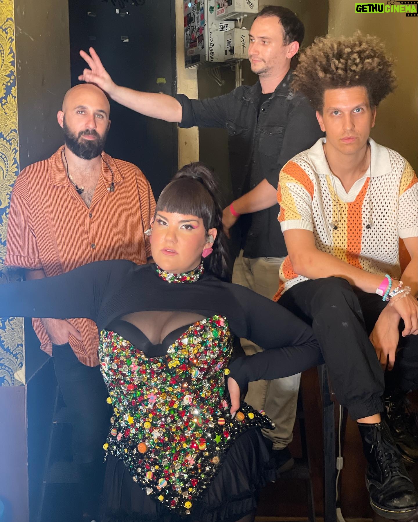 Netta Instagram - LONDON !!! AMSTERDAM !!! BERLIN !! COLOGNE!! Thank you for allowing me to live my dream. Thank you for the energy for months to go. I had the most special authentic good hearted people screaming the lyrics with me and I couldn't be more happier. Did you like the shows?! π§π©΅