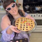 Netta Instagram - For those wondering what it looks like to “bake a pie with your leg on your leg.” 🥧 So glad you are enjoying Wonderful & Great !!!