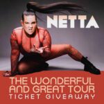 Netta Instagram – I’m giving away 2 PAIRS OF TICKETS to The Wonderful And Great Tour: 1 pair for any European show and 1 pair for any U.S. show 🪩💃 You’ll also win a signed polaroid from my Everything photoshoot!! 📸✨😍 Enter to win at the link in bio !!!