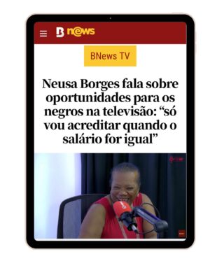 Neusa Borges Instagram - #NeusaBorges segue sendo destaque na mídia, a atriz falou recentemente em entrevista ao PODZÉ apresentado por @dudabocao, em Salvador (BA), sobre igualdade salarial no audiovisual para negros e principalmente para mulheres negras, uma luta da atriz de anos na arte.

 Link da matéria nos stories e nos destaques, na aba Mídia.

📰 @bnews_oficial 

#neusaborges 
#neusaborgesnamídia
