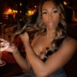 Neverly Paris Instagram – Dinner with wifey 🩷