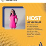 Nia Vardalos Instagram - Hiii! I’ll be hosting the 2024 Audies live from The Avalon in Los Angeles on March 4th at 5pm PST/8pm EST celebrating the best in audiobooks and spoken-word entertainment. Plus, you can stream the Awards live on YouTube. Go audiopub.org for more information. 📚 🥳 #Loveaudiobooks #read #voice #awards #love #lovewhatyoudo #art Repost from @audiobooks: Introducing your 2024 Audies host: Academy Award® nominee Nia Vardalos, renowned for her iconic onscreen roles from the “My Big Fat Greek Wedding” franchise she wrote, to acting in Netflix’s “Ivy Bean” films! She’s also the bestselling author of “Instant Mom”, the playwright of “Tiny Beautiful Things” and the co-creator of Audible comedy “Motivated!”. We can’t wait to have her wit and charm light up the stage!