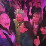 Nia Vardalos Instagram - Happy St. Patrick’s Day!!!! #stpatricksday ☘️ #weargreen #funfur #fuzzycoat #thumbsup