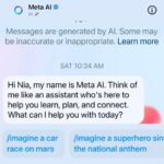 Nia Vardalos Instagram - 🤣🤣🤣 A story in three slides. Meta AI suddenly showed up on my account on which I always had a verified account with a lil blue check. For years, I resisted all attempts to join some creepy algorithm promising me lots of followers (bots) and just kept my little account for important things such as promoting small businesses ideas and adoption fundraisers. And now today, @meta was in my search bar huh?? And I asked it how to get rid of it and it now shows me it wants $14.99 a month for the verified blue check. @zuck do you need money? Suddenly @meta is feeling like a scam where anyone can buy validity … which is a dangerous game. On Twitter I easily impersonated Musk for a full day before quitting. 🤣🤣🤣 what idiocy
