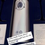 Nia Vardalos Instagram - This smooth vodka is made from Greek olives. I love to promote Greek businesses especially ones starting out and created by hard working people. These boxed kits are so pretty and available on their site with many more selections: @kastraelion #greece #supportsmallbusinesses #notanadjustafan