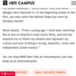 Nia Vardalos Instagram - #lookitthis ! I carried her dope eye backpack in #mybigfatgreekwedding3 @mbfgreekwedding and am proud to celebrate this young woman and her cool designs. She created her own company! Congratulations @deskotsis and @minxnewyork !! Repost from @deskotsis • I am HONORED to be represented as a feature for Women’s History Month, & even more proud to represent my fellow Greek community along this journey of mine. Shoutout to my favorite @niavardalos for always being a lady boss role model to me and what it means to represent a true beautiful, strong, smart, and independent greek woman. 🇬🇷💪✨💋 @hercampusstjohns @hercampus @aochavez_ @shopify @charlidamelio @heididamelio @stjohnsu @hellenicprofwomen @sjuhellenic @ronniefieg @hypebae @hypebeast @complex - #lookitthis #trending #instagood #photooftheday #beautiful #instadaily #picoftheday #inspiration #instalike #amazing #bestoftheday #love #art #instapic #photography #instahub #instaphoto #photo #viral #popular #instafamous #trendy #instacool #style #fashion #travel #discover