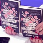 Nia Vardalos Instagram - This book Think You’ll Be Happy is filled with wisdom and gratitude and is available at all sites and stores where books are sold! It makes a perfect gift, especially for Mother’s Day 😉 !! Thank you @nicoleavantofficial for your beautiful words!! You are an inspiration and style goals too! Thank you to our hosts @irenamedavoy #nadineschiffrosen #sherrylansing @jfnathanson 🥰 this was a lovely evening. 📚 (in the last pic…my secret is out, I have 3 hands) #thinkyoullbehappy