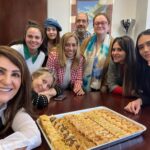 Nia Vardalos Instagram - Celebrating (with baklava of course) the @primevideo release on @amazon today of @mbfgreekwedding 3 !!! with the wonderful Los Angeles Consul @greeceinla and all the lovely people in the office! #mybigfatgreekwedding #mybigfatgreekwedding3 #film #love #eatsomething