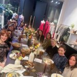 Nia Vardalos Instagram - Thank you @lsloane14 & @bashparis for the sumptuous feast among the Parisian fashions in the elegant Beverly Hills store. We shopped! It was a fun night devouring the new spring line and the @jonandvinnydelivery pasta. Thank you #bashparis !! #shopping #paris #beverlyhills 👗 👜 👢 🍝