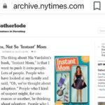 Nia Vardalos Instagram - Every so often, I post about my New York Times bestseller book #InstantMom because ALL proceeds go to adoption… and so far the book has placed over 1700 children in permanent homes. Swipe for pics: So if you buy the book from any site, you are doing good. 😉 My pal @becky.fawcett who founded amazing @helpusadopt has now partnered with @veronicabeard (who had sent me clothes for my book tour. 💜 ) And now this event will raise money for adoption. And you get to buy a purse! #adoption #book #purse #fashion 👜 👛