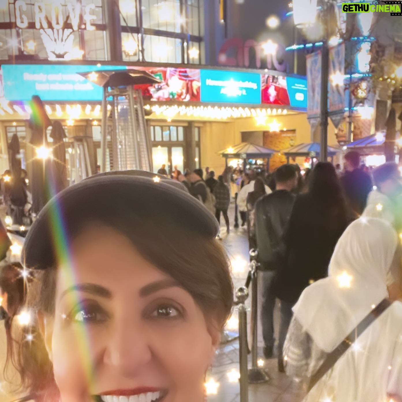 Nia Vardalos Instagram - Nothing more fun than shopping at @thegrovela during the holidays! #shop #eat #fun #holidays #santa #notanadjustafan