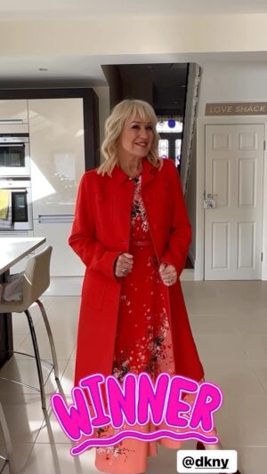 Nicki Chapman Instagram - So the votes have been counted & the winner is… deep breath 

Coatmas seemed to dominate most of my December. Christmas certainly came second to my parade of coats this year. And thanks to you lot for loving my little ensemble. Not quite little, let’s be honest, 25 in total. Although not all mine 😆🧥🥼

So back to the final… and the winner is (move over Ant & Dec) 

💥This vintage coat from @dkny 💥Fanfare music please … 
Bought years & years ago & still going strong. First time feature on 25 Days of Coatmas I think & according to the numbers on reels, won by a country mile 🧡

Second place goes to my @lkbennettlondon green beauty with faux fur removal glamorous collar (I think the train announcement was a brucey bonus 📣) followed in third place by the walking talking teddy bear from @bimbaylola. Slightly too large but hey. I like roomy. Co star Honey (gorgeous 🐶) may have been the clincher adding extra likes. Not included here but loved by you & me was my brand new dusty pink @lkbennettlondon coat (dreamy) which got so many comments, it could bring out it’s own ‘I adore this coat’ book 💗

Just a bit of fun, also a small important reminder that a coat is not just for Christmas, look after it. Store it well. When the friendship dies please introduce to a new owner - friend, family member or a charity shop. You also can sell it on preloved clothing sites helping someone else appreciate your beautiful coat for another year ✨✨✨ Thank you 🙏 

Let me know if you would like a 25 Days of Coatmas 2024 please! Or have you had enough of me/my coats/charity coats for the time being 🤣 😩❤️ ?

Please say yes… 

Happy Saturday you gorgeous lot. It’s chuffing cold so get those coats on x

PS thank you to the lovely crews on location, friends, hairdresser, husband, sister & total strangers who filmed me catwalking each piece 👏 & not hating me when I suggested ‘can we film one more’ after the 12th take 😉