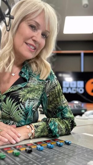 Nicki Chapman Instagram - Back this weekend with the R2 Family 🧡

For the next few weeks, I’ll be looking after Sunday Love Songs on @bbcradio2 & would love to hear from you 

Is there a birthday, an anniversary or someone getting married that you know? Or maybe you just want to say thank you to someone very special. Send through your dedication by emailing lovesongs@bbc.co.uk 
 
Join us Sunday morning from 9am on BBC Radio 2. Thank you xx