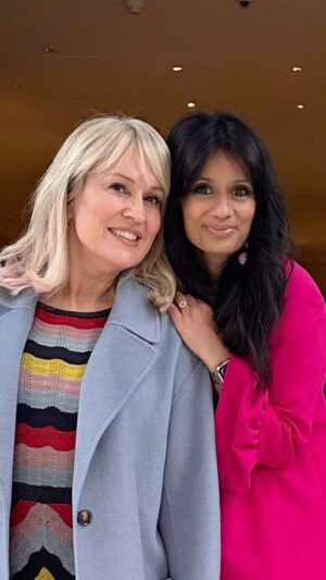 Nicki Chapman Instagram - Spotted in the same place!

It’s not often @sonalishah & I are in the same place at the same time. Like the other Escape presenters, we’re normally at opposite ends of the British countryside 😏
🏡

Lovely seeing some of the @escape_country team yesterday before we start filming the new series for 2024.

Thanks Emma, John, Titus, Erin, Sam plus all the brilliant TV gang that make this one of the best shows to work on. Escape is like a returning family ❤️

Looking forward to meeting our lovely buyers & seeing some splendid properties & counties soon. See you in the countryside in April 💚🏡😊

@escape_country 
@sonalishah 
@brionymaybakes 
@ginnybuckley 
@denise.nurse 
@alistair_appletons_mindsprings 
@thejuleshudson 
@stevebrowngb 

@bbcone 
@bbciplayer