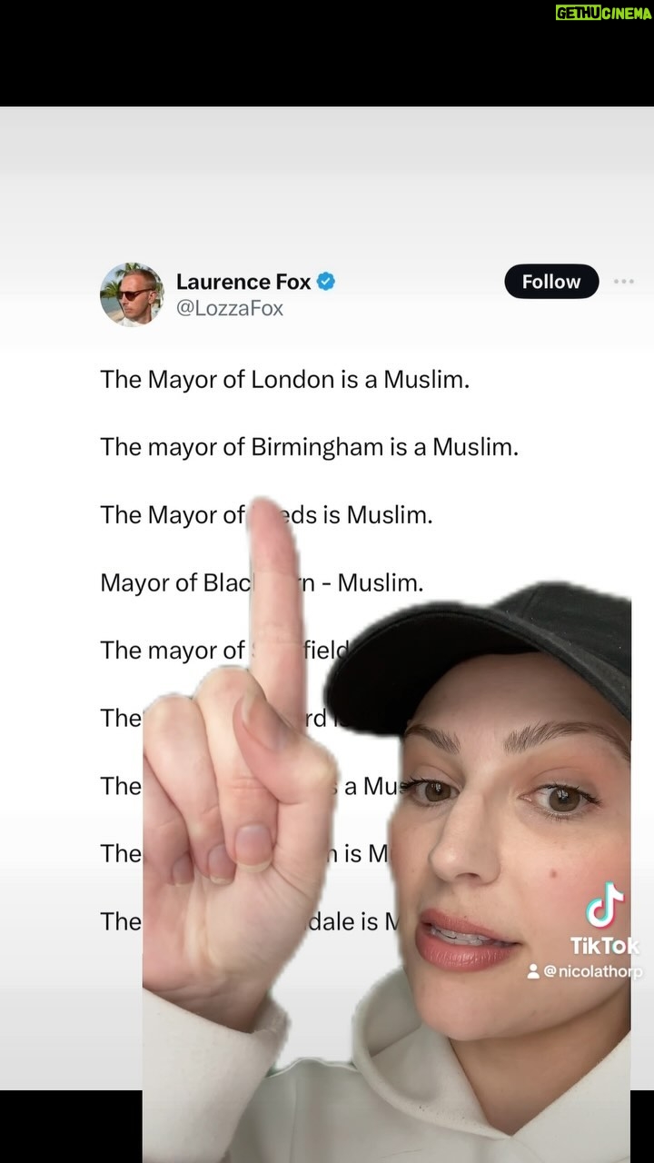 Nicola Thorp - 3 Likes - Did a video version cause there’s so much to say.
Laurence Fox’s racist, anti-Muslim tweet has gone viral, but let’s look at the facts shall we?
(For the avoidance of doubt, even if the positions were all taken up by Muslim candidates his comments would still be racist)