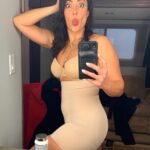 Nicola Correia Damude Instagram - More TRUTH Talk!💪🏽💃🏽👗🥊 A lot of Women on TV don’t just slip on these form fitting dresses and outfits onto our “perfect bodies” and wander off into the Sunset. We got serious ARMOUR under there! Pulling things in, lifting them up, squishing them down. I’ve done shows where I had Spanx sewn into bras, pinned into control-top pantyhose, and topped with dresses made of wet-suit material. That’s why it doesn’t look like I have tummy rolls or “double-boob” or whatever other bullshit we judge women for. And it’s expensive and uncomfortable and NOT REAL! On one show I did, where I got a lot of positive attention for my Body, it took TWO WARDROBE ASSISTANTS to pull me in and out of my dresses because they were so tight and the “under-armour” was so elaborate. Is that really “My Body”? No, it’s a manipulation like filters and photo editing. I’ve gone many nights in my career not eating, not PEEING and trying to avoid sitting because my wardrobe was so controlling. Most of our ideas about Women and Beauty are actually about controlling us and making us buy things. And I know I’m a part of the problem sometimes so I wanted to share this Truth with you. Never forget that the people you wish you looked like on TV don’t actually look like that either. You’re perfect. Now go enjoy your life.❤️ #measureyourpowernotyourdresssize 🎉🌞❤️ #mentalhealth #womensmentalhealth #womenshealth #bodypositivity #bodypositive #bodypositivemovement #womenempoweringwomen #fitness #fitnessmotivation #womenwholift #womensupportingwomen #womensstrength #powerfulwomen #mentalhealth #womensmentalhealth @i_weigh @jameelajamil @cbcq @shadowhunterstv #shadowhunters @cbctoronto @nbc @appletvplus @cravecanada @primevideo @actradiversityto @actratoronto @actranational #actra #actradiversity