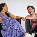 Nicola Correia Damude Instagram - This is how Happy you make me.❤️Happy You-Day Beauty!!!!🎉@domsherwood #domsherwood #dominicsherwood @shadowhunterstv #shadowhunters #friendship #ETSW Photo: @roster_con