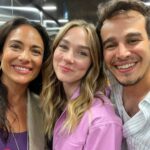 Nicola Correia Damude Instagram - Thinking about these two Beauties today.❤️ The kindest, most thoughtful, bright, empathetic, funny and talented friends I could ever wish for. I’m so grateful to have them in my Life. Happy @tessamossey and @albertorosende Appreciation Day!❤️🎉❤️ @shadowhunterstv #shadowhunters #paris #friendship #buddies #simonlewis #heidimckenzie #maryselightwood #love #albertorosende #tessamossey