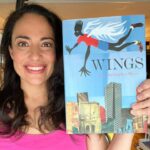 Nicola Correia Damude Instagram - 📚So Honoured to have been a part of #ReadAcrossAmerica2022 📚I felt great Pride and Emotion sharing the Beautiful and Important book #Wings with an incredible group of 3rd graders from California. Christopher Myers’ message of celebrating difference and embracing the Beauty of what makes us Unique is so powerful and resonant and a must read for all of us. Happy Reading!❤️ @kalyban #RAA #DrSeuessDay @guestreaders