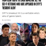 Nicola Correia Damude Instagram - To be on any list that includes Alan Tudyk, Linda Hamilton, George Takei, Terry O’Quinn, Nathan Fillion and Enver Gjokaj is an incredible thing. All artists I deeply admire, some of whom I’ve been watching since I was a kid dreaming of being an Actor myself one day. It’s a very trippy thing to be counted among your idols. Something I didn’t let myself dream about for a lot of years. And the thing is, I didn’t let myself dream about it because when I was growing up there were so few women on TV who looked like me. So few Women of Colour, so few bi-racial Women, Women of diverse body types or Women who were allowed to work past 30. It’s hard to dream about things you’ve never seen. Which is why Representation and Bravery matter. It was my first day on the set of @residentalien that I knew I had lucked out big time. A show that proves Bravery and Trust and Belief in the idea that Honesty and Diversity and Artistry are not “gambles” but sure fire ways to tell great stories at the highest levels. From my initial negotiations to my first day on set and every day that followed the Executives and Lead Cast made me feel welcome, appreciated and part of a team. They have showed me true allyship and respect at every step and they have raised the bar for how I want to work and who I want to work with moving forward. Also, the show is just so F$&kin’ Smart and Funny! So I’m going to take a minute today to tell my younger self that she hung in for a reason. That the Future is Bright.❤️(Article From: @syfywire see link below) #representationmatters #representation #womeninfilm #womeninframe @actradiversityto @actradiversityto @actranational #diversity #diversitymatters @alantudyk #lindahamilton @georgehtakei @nathanfillion @therealenver #terryoquinn @syfy @peacocktv #chrissheridan @alantudyk @saratomko19 @elizabethbowensometimes @syfy #syfy #coreyreynolds @alicewetterlund #levifiehler @jennalamiaisme #lindahamilton @meredithgarretson #robertduncanmcneill #sarahpodemski #bipocactors #bechdeltest #bodydiversity #womeninfilmandtv @shootgoodfilms @kabirakhtar https://www.syfy.com/syfy-wire/resident-alien-all-the-sci-fi-veterans-who-appear-in-the-syfy-series?amp