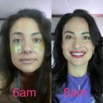 Nicola Correia Damude Instagram - Just a gentle reminder that the next time you see someone on TV and wish you looked like them…They don’t look like that either! It takes literal TEAMS of people at least 2 hours every day to make Actor’s look the way we do on Screen. In real life, I’m makeup free with spots, sun damage, blemishes and hair that is thin and frizzy and NOTHING TO BE ASHAMED OF! I’m a working Mom who could never in a million years have the time, skill, or quite frankly the desire, to go out in the world looking like my characters. That’s not real life! TV, Movies, Magazines and Social Media are all PRETEND. We are the perfect versions of ourselves just the way we are. Never forget it!❤️❤️❤️ Second Photo: makeup: @muanicolepilon Hair: @samantha_1319 #MeasureYourPowerNotYourDressSize @shadowhunters #shadowhunters #lightwood #mamamaryse #measureyourpowernotyourdresssize @residentalien #residentalien @theboystv #theboys @farcrygame #lawandordertoronto @lawandorderto @skymedtvseries #skymed #makeupfreeselfie #makeup