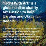 Nicola Correia Damude Instagram - I am so deeply Proud and Honoured to share with all of you that @festivaltkrakow has asked me to be an Auction Ambassador for “Fight With Art”. #FightWithArt is a global online charity art auction to help Ukraine and Ukrainian people. The best and brightest Ukrainian Artists contributed their physical work to Fight with Art for one specific goal: a free and prosperous #ukraine . You can Bid on paintings from one of the finest contemporary #ukrainianart collections in the world. FestivALT, a #krakow based Jewish Art and Activism organization, has partnered with 40 Ukrainian artists to accomplish the monumental task of transporting major art pieces from all regions of Ukraine safely to Krakow. By bidding on this work, you are helping Ukrainian artists fight for the freedom of Ukraine; its people and culture.   American residents are eligible for a charitable tax receipt for all art bid.  You can explore the artists and their work using the artist pages on the website. You may also choose to view all the art at once using our auction page. I had the IMMENSE pleasure of interviewing Ewa Holts @evaholts, one of the inspiring artists whose work is included in the auction, and I look forward to sharing her incredible work and story with you in the coming week! https://fightwithart.com/ (link also in bio) #art #warinukraine #activism #auction #artauction #charity #charityauction @lerubenfeld