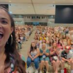 Nicola Correia Damude Instagram - What a Homecoming!❤️🎉 My first Fan Convention ever was in #milan 🇮🇹 in 2018. I had no idea what to expect. And I could never, NEVER have IMAGINED what awaited me. A thousand Beautiful, Shining, Loving faces cheering in celebration of the show we Loved doing so much! It was an indescribable feeling. And the thing is, it was just as Beautiful today as it was 5 years ago. Maybe more so because we waited 3 years and a pandemic to get back to each other, here, in the very same room where my journey with the Fans and Convention Life all started for me. Thank you from the bottom of my Heart for giving me this gift. As an Actor it truly is something beyond my wildest Dreams. I Love you all!❤️❤️❤️ #notourlasthunt #lightwoods #paris #fandom @kinetic_vibe #fanconvention @jadehassoune @jackyangactor #itainstituteandmore