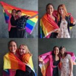 Nicola Correia Damude Instagram - Pride is EVERY DAY!❤️🏳️‍🌈It’s wonderful to have Pride Month, Pride Day and Pride Parades where we actively celebrate as a larger community and culture but never forget that Pride is ALWAYS AND FOREVER! I am so grateful to my Beautiful Fans and #shadowhuntersfamily for sharing their journeys and their Pride with me. It is one of the great gifts of my Life to have these incredible people share their stories and entrust me with the privilege of seeing them shine! Pride Month might be past for this year but the Self-Love, Respect, Brilliance and PRIDE is never ending and eternal. LOVE LOVE LOVE!!!❤️🏳️‍🌈❤️🏳️‍🌈 #loveislove #pride🌈 #pridemonth #pride #pride2022 #bisexualpride #bisexual #bisexuality #bisexual🌈 #love #gaymarriage #gayrights #selflove #selflovejourney @weventsprod #thos4 #lgbtq #lgbtqia #lgbtqcommunity (FYI: I got permission from the four people in this photo to use their pics for this post but I don’t have their insta handles so please tag them in the comments if you do!❤️) @nayslifejournal @passionofdisney