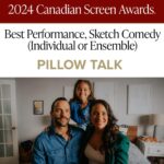 Nicola Correia Damude Instagram - The little show that could!🎉🎉🎉 I’m so amazingly Proud that our incredible ensemble has been nominated for best Performance for the second year in a row! Season 2 of #pillowtalk by @prodkotv on @cravecanada was such a treat to make and I am so grateful to our entire Cast and Crew. The Picture above is just My TV Family but the show is a true ensemble comprised of #carlosgonzalezvio @paolo_santalucia #gregoryprest @sydneyscotia @snapshotrobinson @kwasi_thomas #andrewwheeler @sharoncrandall @mattmazur8 @carvellpage @tyronebenskin and @vanessa_fox_official all of whom make me laugh, cry and believe in each moment. Congratulations Sweet Friends!❤️❤️❤️ @prodkotv @TheCdnAcademy #CdnScreenAwards @actranational @actratoronto @actradiversityto