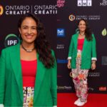 Nicola Correia Damude Instagram - Such and Amazing night at the @towebfest Awards celebrating the best and brightest in Web Series! It was an Honour to present the award for *Best Series-Grand Prize* to @lessthankoshertv 🎉 Thank you to @le_rifkinator @katieuhlmann and the whole team for another incredible Event and Congrats to all the nominees!❤️ #webseries #cancon #canadiancontent #webcontent