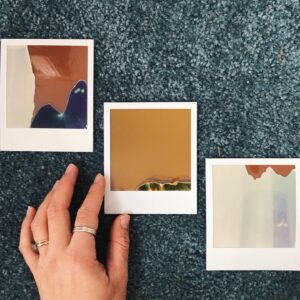 Nicole Gale Anderson Instagram - When your Polaroid film turns to shit but you’re kind of ok with it bc it ends up looking like abstract art. 🤷🏽‍♀️ #lemonsintolemonade