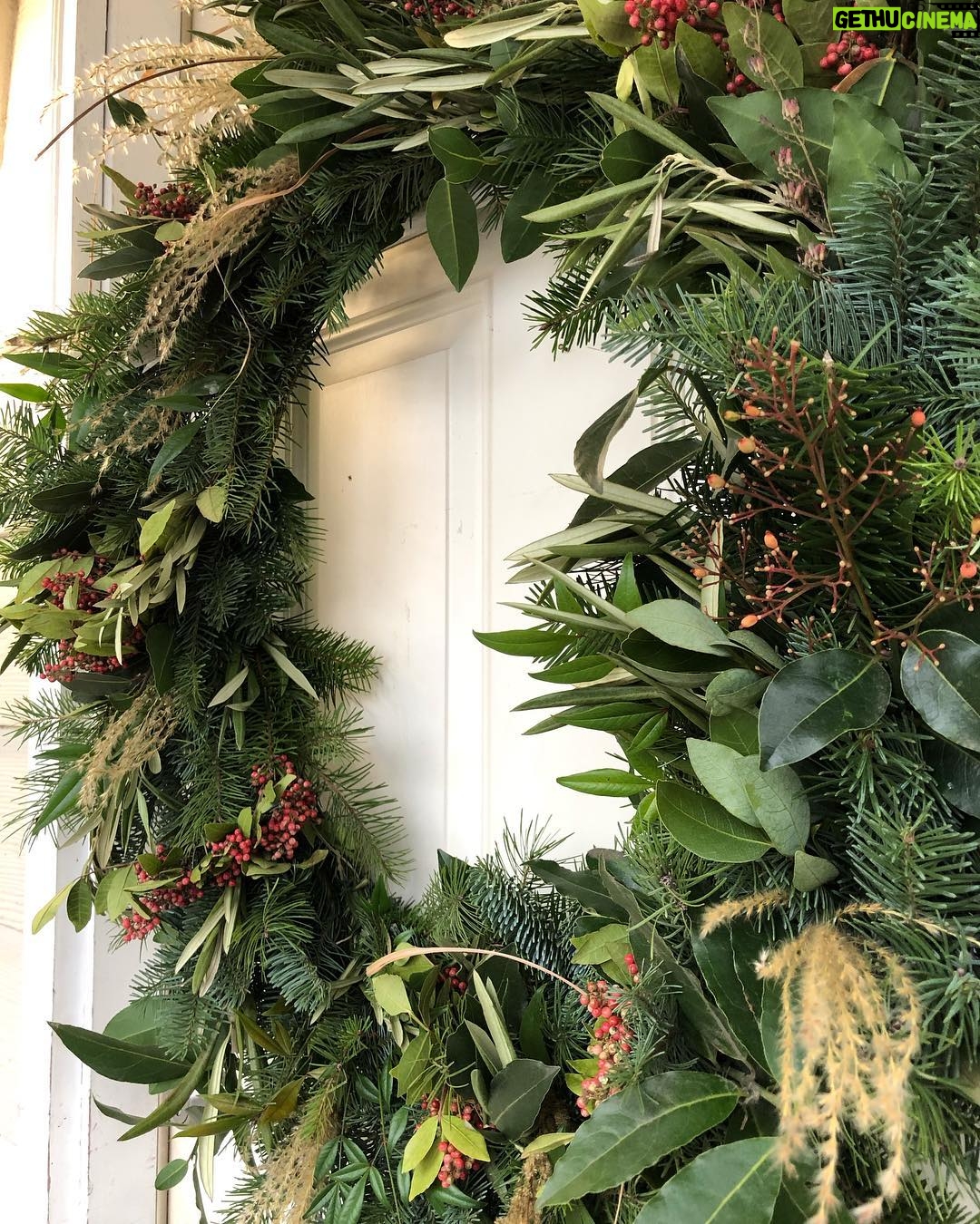 Nicole Gale Anderson - 1.2K Likes - When your husband visits @fragafarm & harvests you enough Noble fir to make a gazillion wreaths.... & the last wire wreath frame at Michael’s is 24”... the only thing left to do is make a big ass wreath! ^_^ #happyholidays #wreathmaking