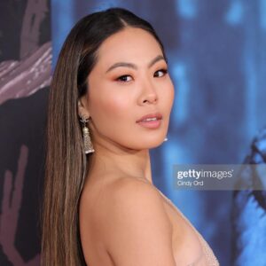 Nicole Kang Instagram - A Night Out in Gotham City 🦇🥀
I’m still sparkling ✨ 
@thebatman in theaters March 4th! You’re not ready🦇✨
SQUAD:
🕺🏻 @mososway 
📹 @allrightsaintreserved 
Style: @anatanaka 👑 
Dress: @aadnevikofficial 
Jewels: @chanelofficial 
Holding @louboutinworld 
Walking in @manoloblahnik 
MUP: @kimiduncan 🥀
Hair: @kyo_sud