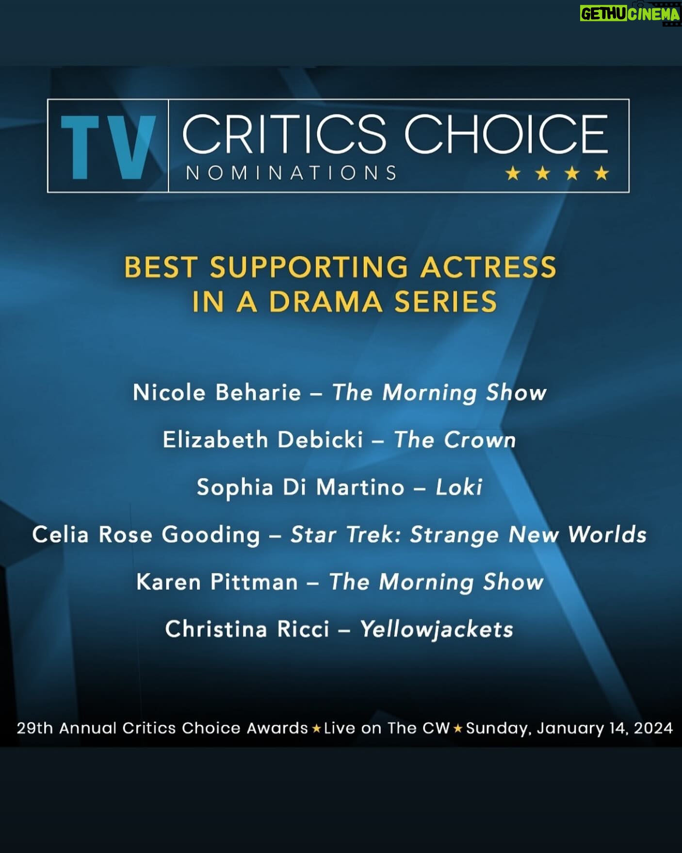 Nicole Beharie Instagram - Wowza! @themorningshow @appletv @criticschoice Thank You!!!!!!🤯 Oh yeah. Have you been watching???….catch up! Check it out🤍…pls😉#themorningshow on Appletv. The honor of sharing the screen with THIS CAST, the honor of being on the show… now this?! @stoudtwrites @mimi.leder ❤️❤️❤️