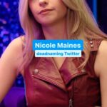 Nicole Maines Instagram - The only acceptable deadnaming is deadnaming Twitter. 👩🏼‍⚖️ Catch up on #LogoSpill with @nicoleamaines @johnnysibilly at the link in bio.