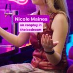 Nicole Maines Instagram - Attention suitors: @nicoleamaines wants to see your Spider-Man mask 🕷️ More #SipOrSpill with @johnnysibilly at the link in our bio.