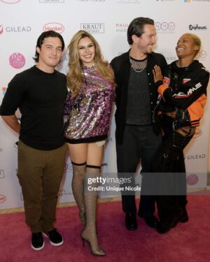 Nicole Maines Instagram - How was your Sunday night? I got to spend it with friends judging the @bestindragshow!!! I went in with high expectations and yet they were still exceeded! The queens were phenomenal and it was all to support @alliancehh, which provides housing and social services to those living with HIV/AIDS. 

Another big congratulations to all of the contestants, and one more for @gin.jinka on her epic snatching of the crown! 

All in all a wonderful night. Thank you @hucktug for inviting me. I’m looking forward to next year already 😉

And you know, maybe I went a little heavy on the nose contour, but I’m sorry, is this a Drag Show? Sue me. 

#Drag #dragisnotacrime #charityevent #redcarpet