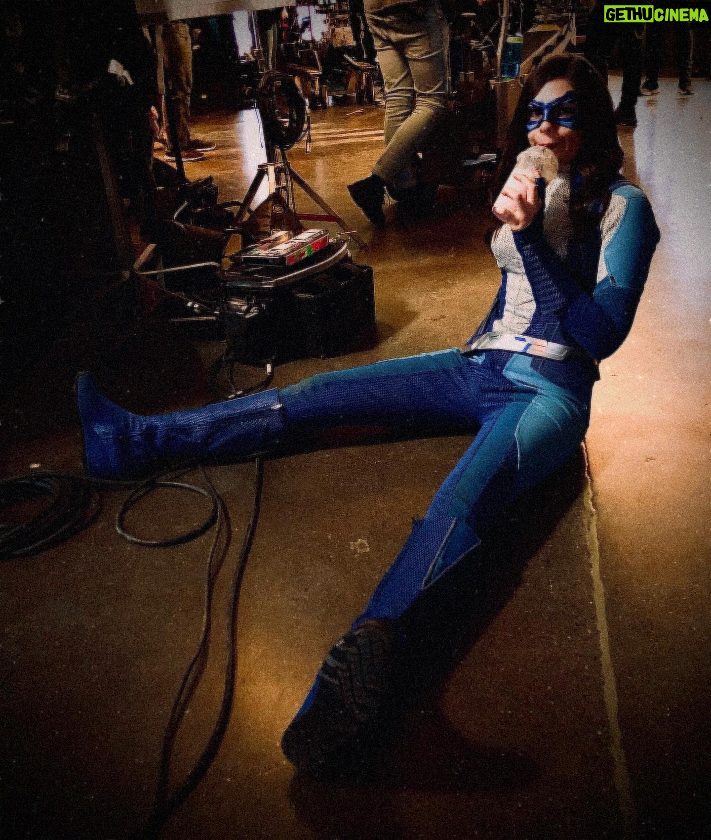 Nicole Maines - 21.1K Likes - Sometimes ya just gotta sit on the floor with a milkshake, huh?