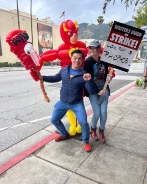 Nicole Maines Instagram - And no I will not elaborate. Support the WGA. All the cool kids are doing it.